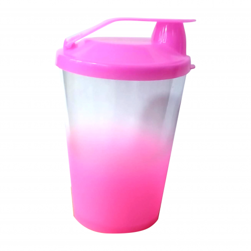 COPO BABY 220ML  DEGRADE C/TAMPA SHEIK ROSA NEON