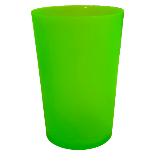 COPO ECO 400ML VERDE FLUOR
