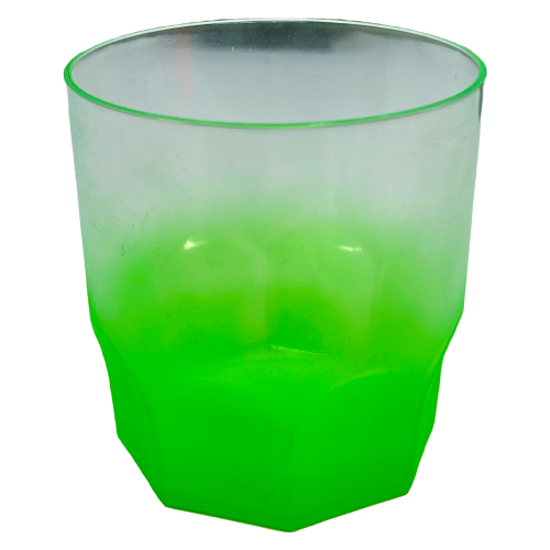COPO WHISKY 350ML DEGRADÊ VERDE NEON
