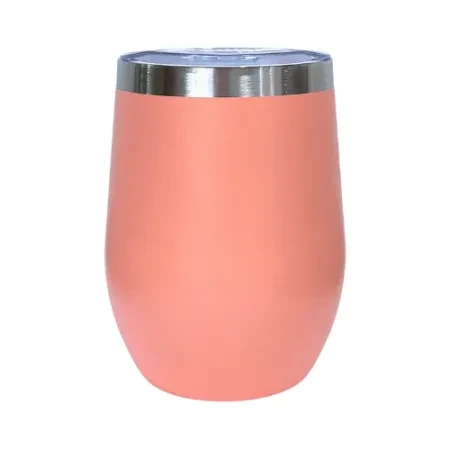 COPO TÉRMICO CUIA 360 ML COM TAMPA CRISTAL SALMÃO
