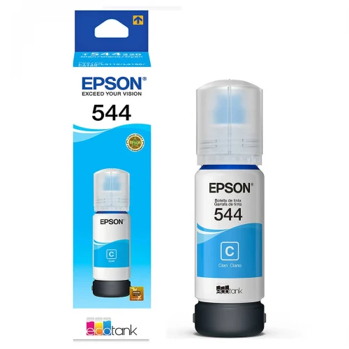 REFIL DE TINTA EPSON 544 70ML ORIGINAL CYAN / AZUL