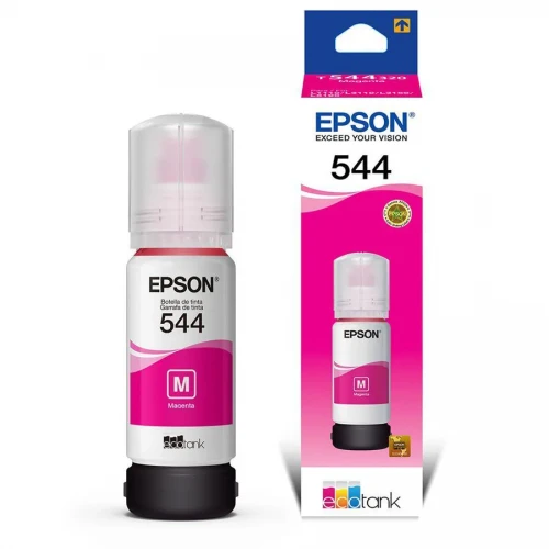 REFIL DE TINTA EPSON 544 70ML ORIGINAL MAGENTE / ROSA
