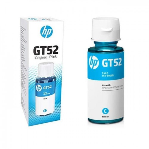 REFIL DE TINTA HP GT52 GT 52C M0H54AL CIANO | GT5822 INK TANK 416 SMART TANK 517 532 617 | ORIGINAL 70ML