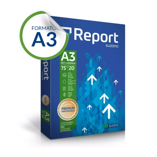 RESMA A3 PAPEL REPORT 75G 500 FOLHAS 