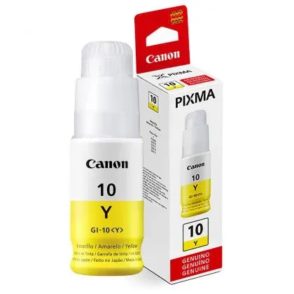 REFIL DE TINTA GI-10 YELLOWPARA CANON G6010 7010 70ML ORIGINAL