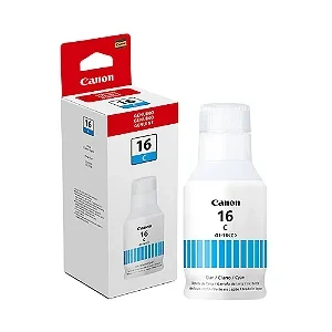 REFIL DE TINTA GI-16 CIANO PIGMENTO PARA CANON GX 6010 GX 7010 132ML ORIGINAL