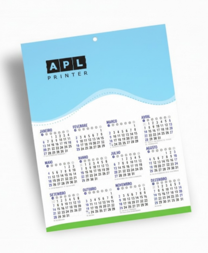 Calendário de Parede 23x30cm