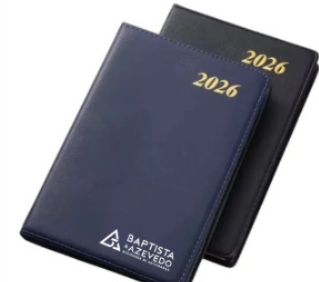 Agenda Diária 2026 Planificadora Elegante 21x15cm