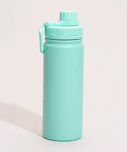 GARRAFA TERMICA 800ML ROSA AÇO INOXIDÁVEL VACUUM BOTTLE / PERSONALIZAÇÃO GRAVAÇÃO A LASER