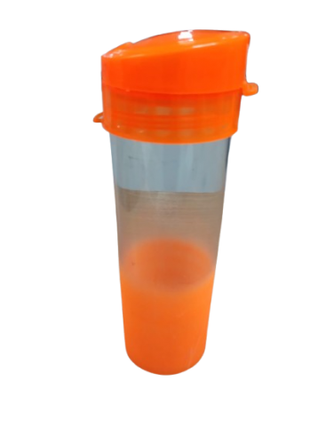 SHAKEIRA DEGRADE C/TAMPA 475ML COR LARANJA NEON