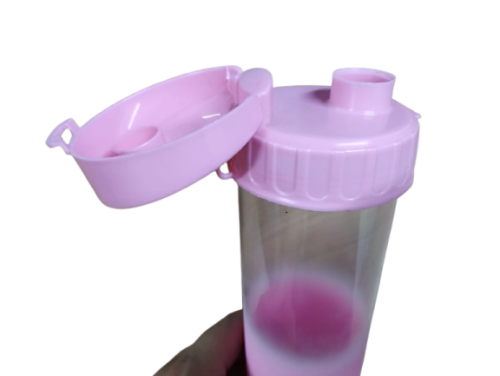 SHAKEIRA DEGRADE C/TAMPA 475ML COR ROSA CLARO