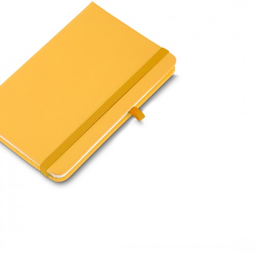 CADERNO PARA ANOTACOES 9X14 CAD003 COR AMARELO PERSONALIZADO