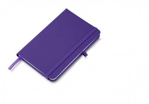 CADERNO PARA ANOTACOES 9X14 CAD003 COR ROXO PERSONALIZADO