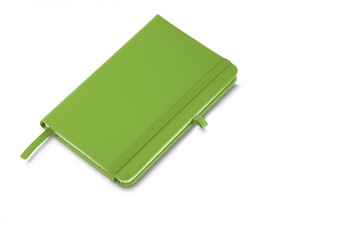 CADERNO PARA ANOTACOES 9X14 CAD003 COR VERDE PERSONALIZADO