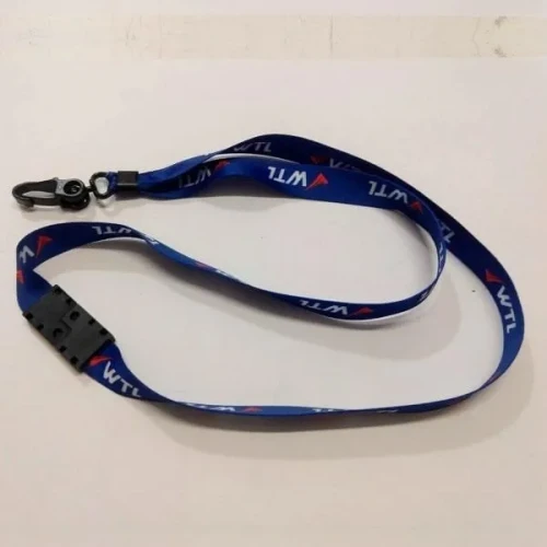 CORDÃO PARA CRACHÁ 20MM PERSONALIZADO FRENTE E VERSO TRAVA DE SEGURANÇA E MOSQUETÃO PLÁSTICO PEDIDO MÍNIMO 100