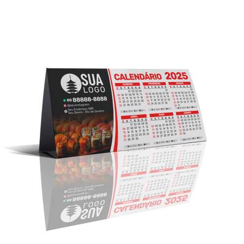 CALENDÁRIO DE MESA - 500