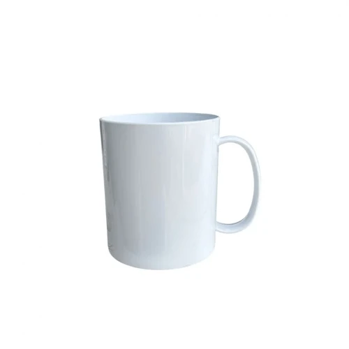 CANECA POLIMERO BRANCO 325ML